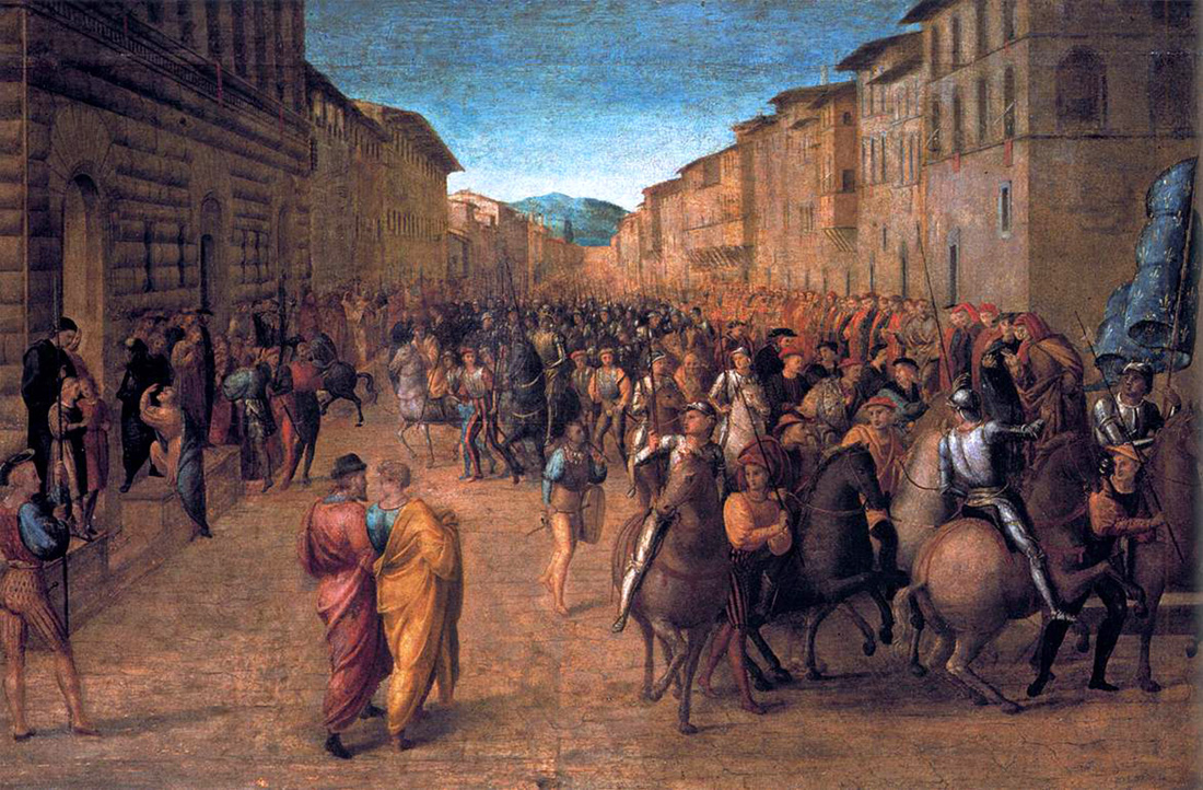 entry of charles eight into florence